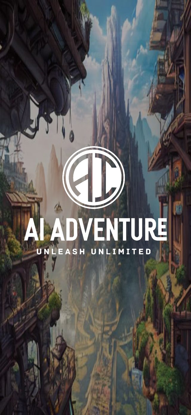 AI Adventure title screen
