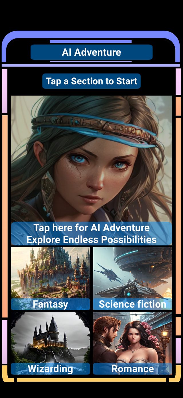 AI Adventure genre selection