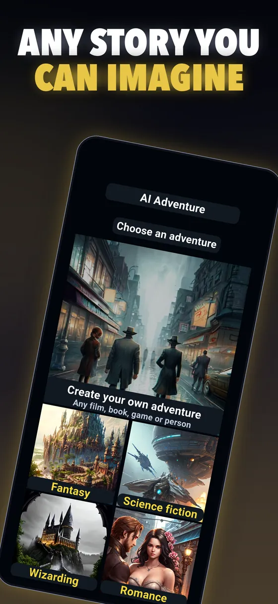 AI Adventure: any story you can imagine