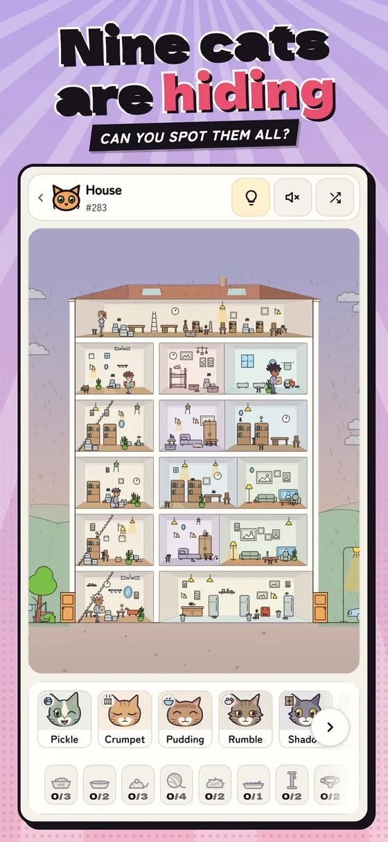 Here Kitty Kitty: nine cats are hiding, can you spot them all?